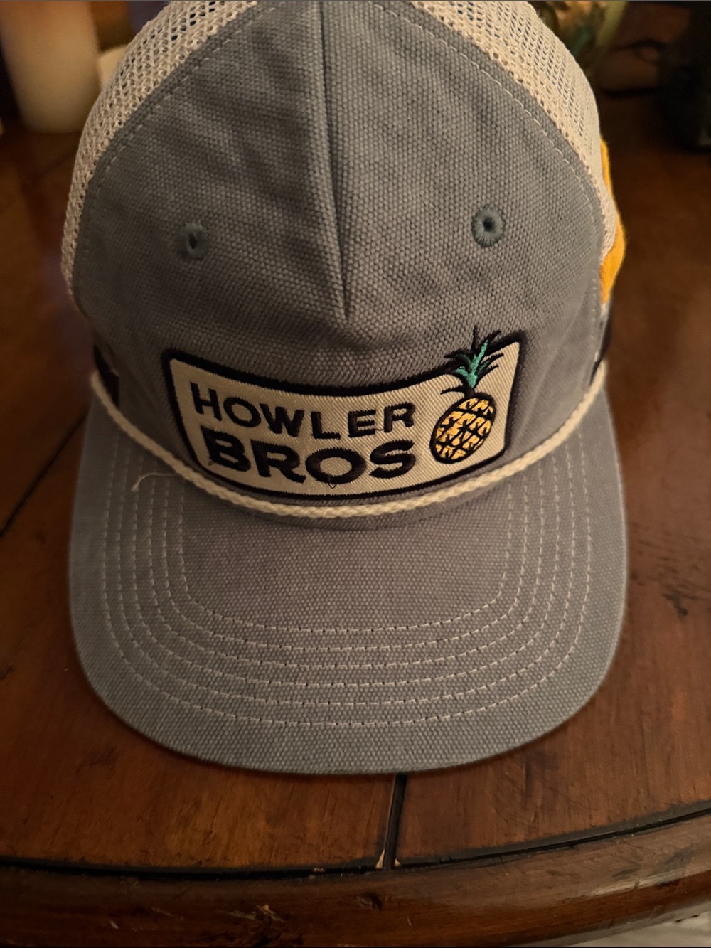 Howler Brothers Blue Gray Pineapple Patch Trucker Hat
